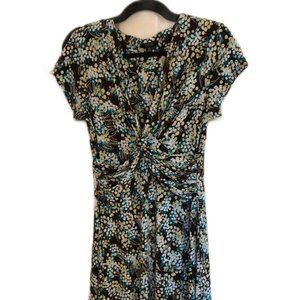 GNW Multi colored (dark aqua, light aqua white) dress